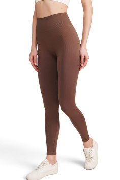 Легінси безшовні в рубчик без пуш-ап GIULIA Leggings RIB model 02 — купити в InSecret.ua