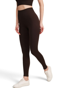 Легінси безшовні в рубчик без пуш-ап GIULIA Leggings RIB model 02 — купити в InSecret.ua