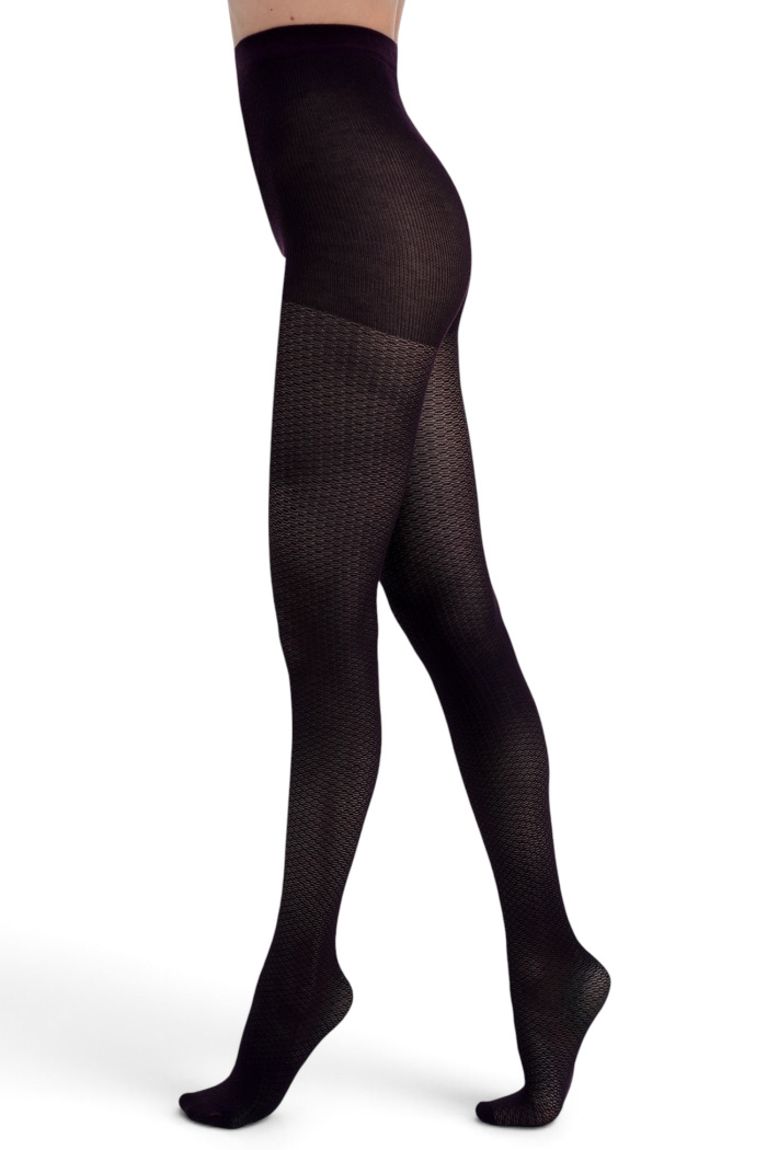 Колготки хлопковые ажурные GIULIA Tracery 90 model 2 | InSecret.ua