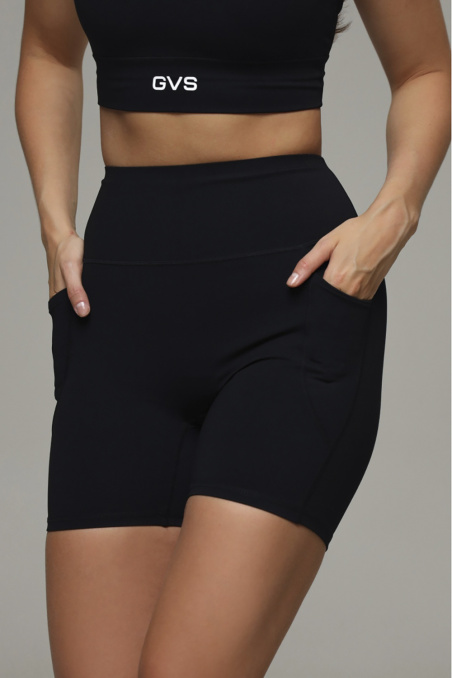 Шорти спортивні з кишенями GV Sport German Volf WAWb61040-BK01 — купити в InSecret.ua