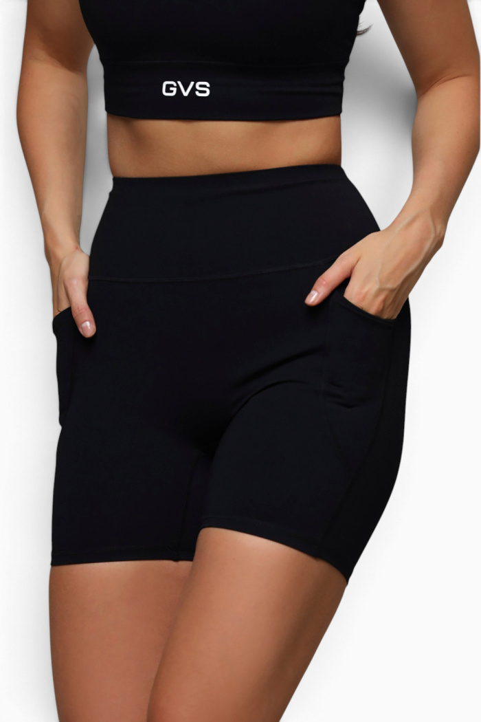 Шорти спортивні з кишенями GV Sport German Volf WAWb61040-BK01 — купити в InSecret.ua