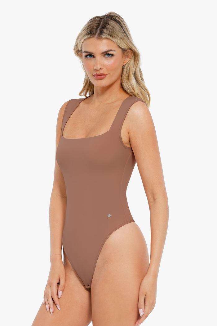 Боді-стрінг з декольте і коригуючою сіткою German Volf MT240154-BN7p — купити в InSecret.ua