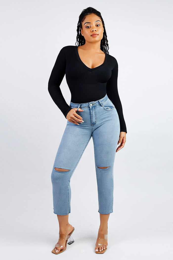 Корректирующее боди с длинным рукавом Deep Sculpt German Volf MT230230-BK1 | InSecret.ua