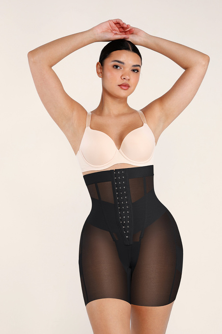 Корректирующие шорты с высокой талией Hourglass Sculpt German Volf MT250012-BK1 | InSecret.ua