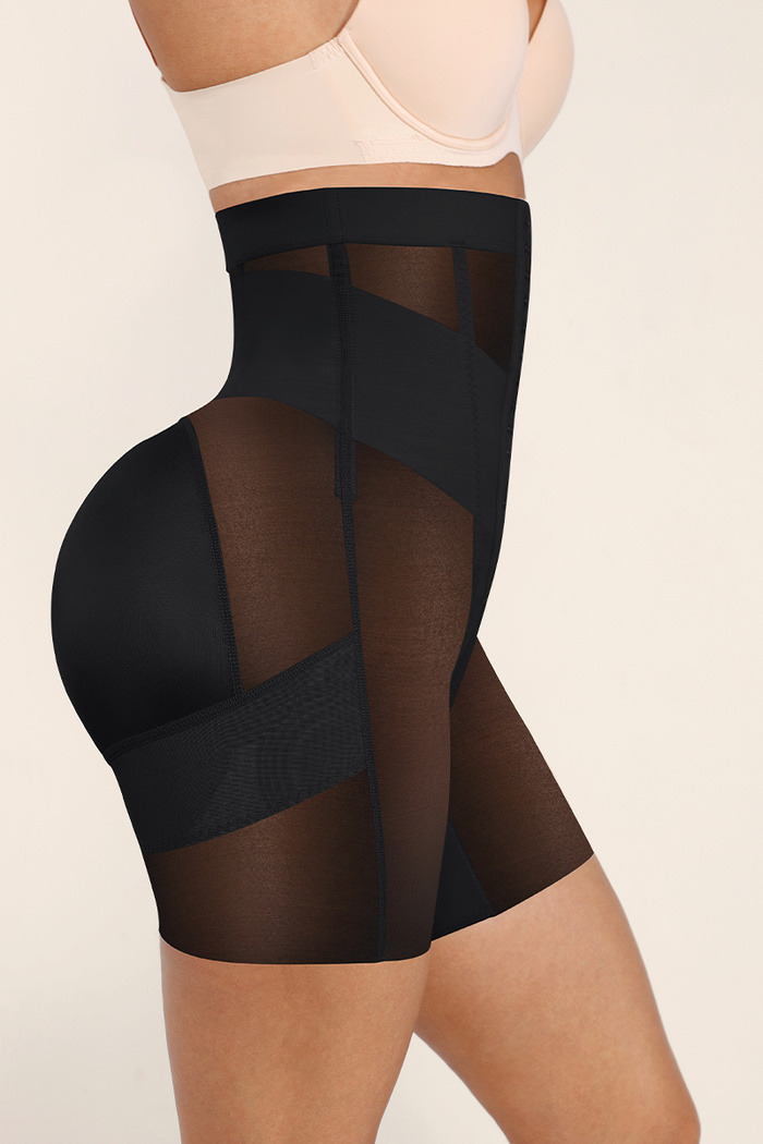 Корректирующие шорты с высокой талией Hourglass Sculpt German Volf MT250012-BK1 | InSecret.ua