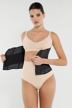Черный корректирующий корсет для талии с высокой компрессией German Volf Shape Control | InSecret.ua 2