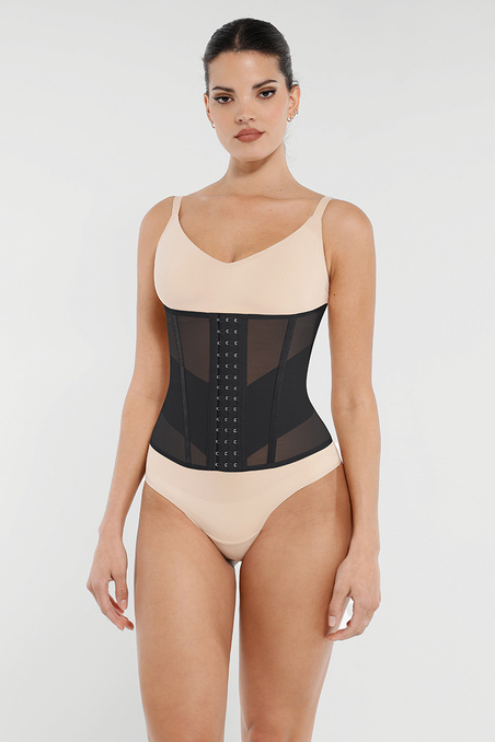 Черный корректирующий корсет для талии с высокой компрессией German Volf Shape Control | InSecret.ua