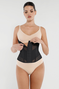 Черный корректирующий корсет для талии с высокой компрессией German Volf Shape Control | InSecret.ua