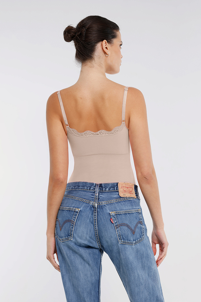 Коригуюче боді з мереживом  German Volf MT250021-SK8 — купити в InSecret.ua