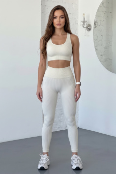 Леггинсы в рубчик с Push Up эффектом GIULIA Leggings RIB Push Up | InSecret.ua