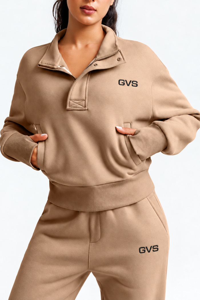 Жіноча утеплена спортивна кофта GVS Urban Warm, колір таш — купити в InSecret.ua