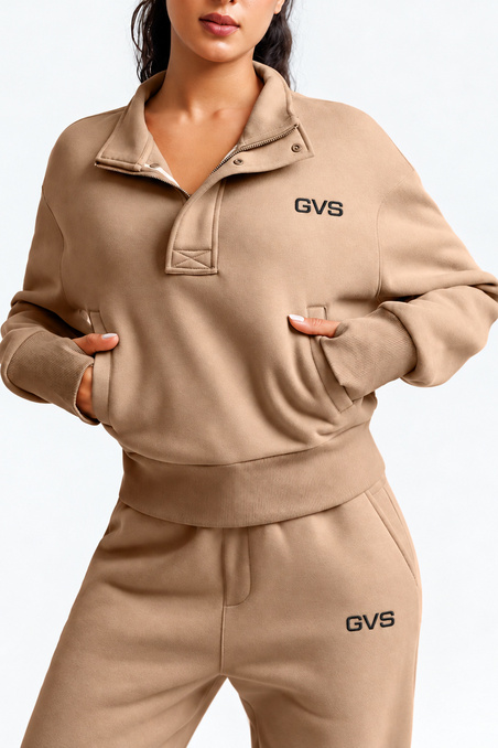 Жіноча утеплена спортивна кофта GVS Urban Warm, колір таш — купити в InSecret.ua