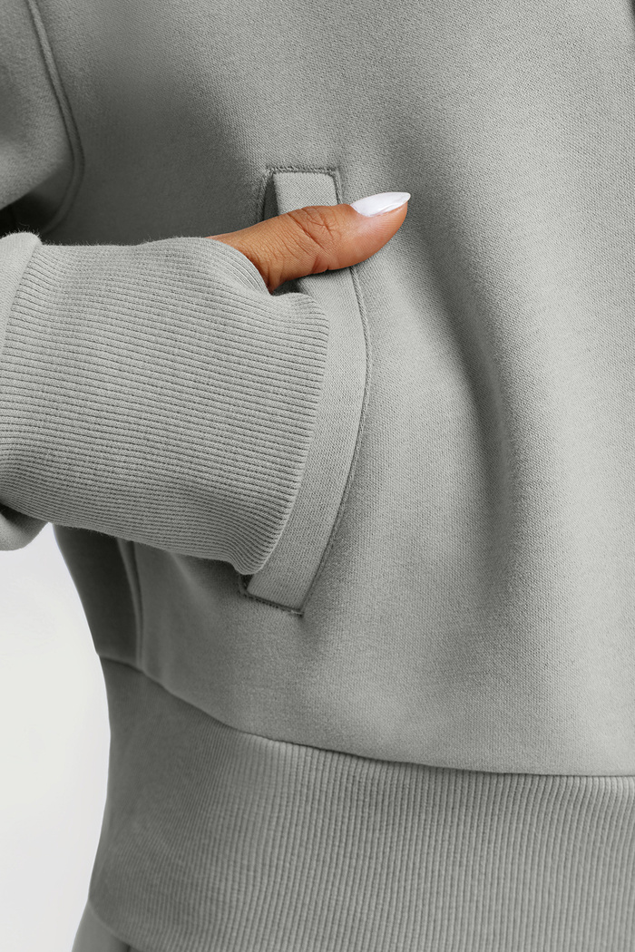 Жіноча утеплена спортивна кофта GVS Urban Warm, сірий — купити в InSecret.ua