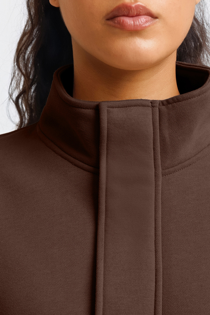 Жіночий утеплений спортивний костюм GVS Urban Warm, шоколад — купити в InSecret.ua