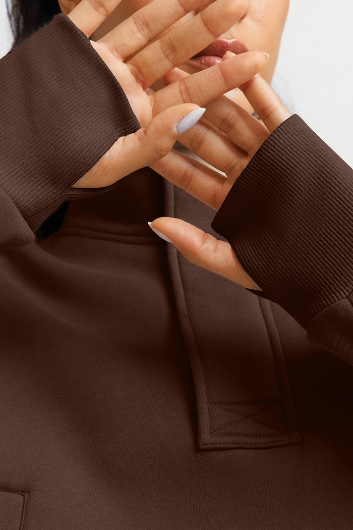 Жіночий утеплений спортивний костюм GVS Urban Warm, шоколад — купити в InSecret.ua