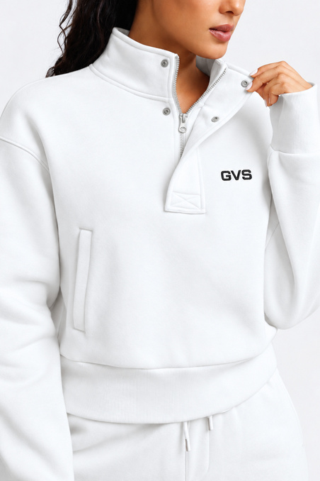 Жіночий утеплений спортивний костюм GVS Urban Warm, білий — купити в InSecret.ua