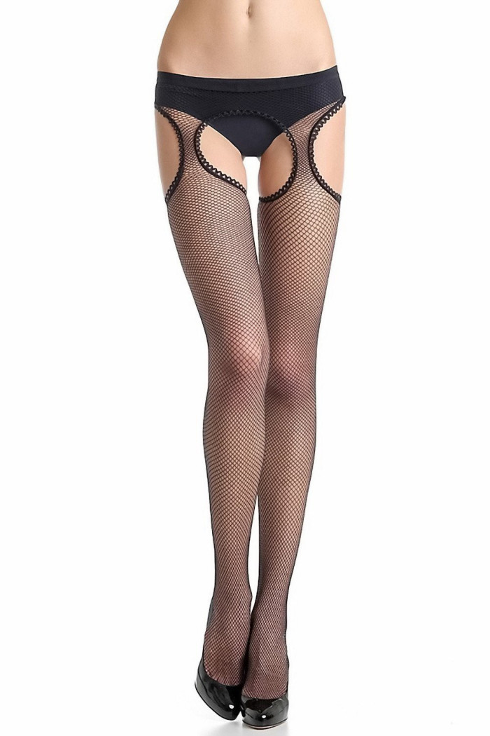 Чулки с поясом Fiore Passion