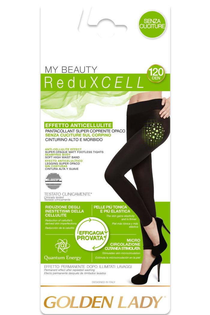 Колготки-леггинсы бесшовные антицеллюлитные Golden Lady My Beauty Reduxcell 120d
