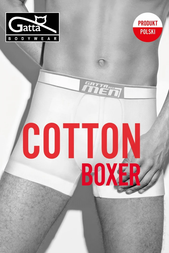 Труси-боксери бавовняні безшовні Gatta Cotton Boxer