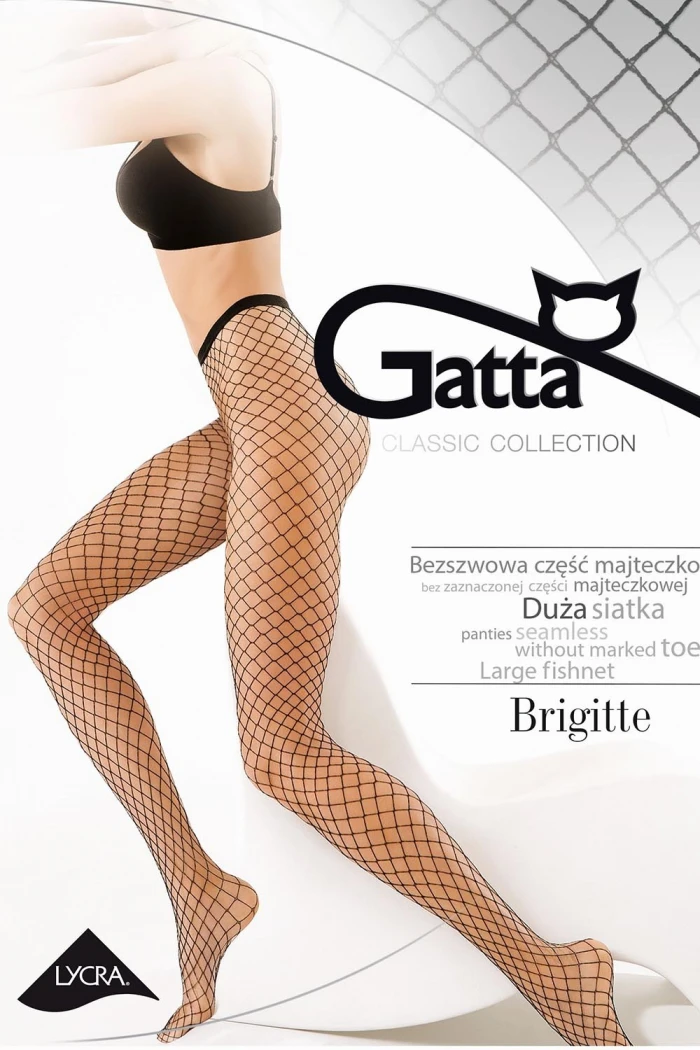 Колготки в крупную сетку Gatta Brigitte 05