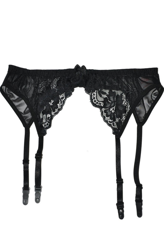 Пояс для чулок кружевной De Lafense 136 Pas