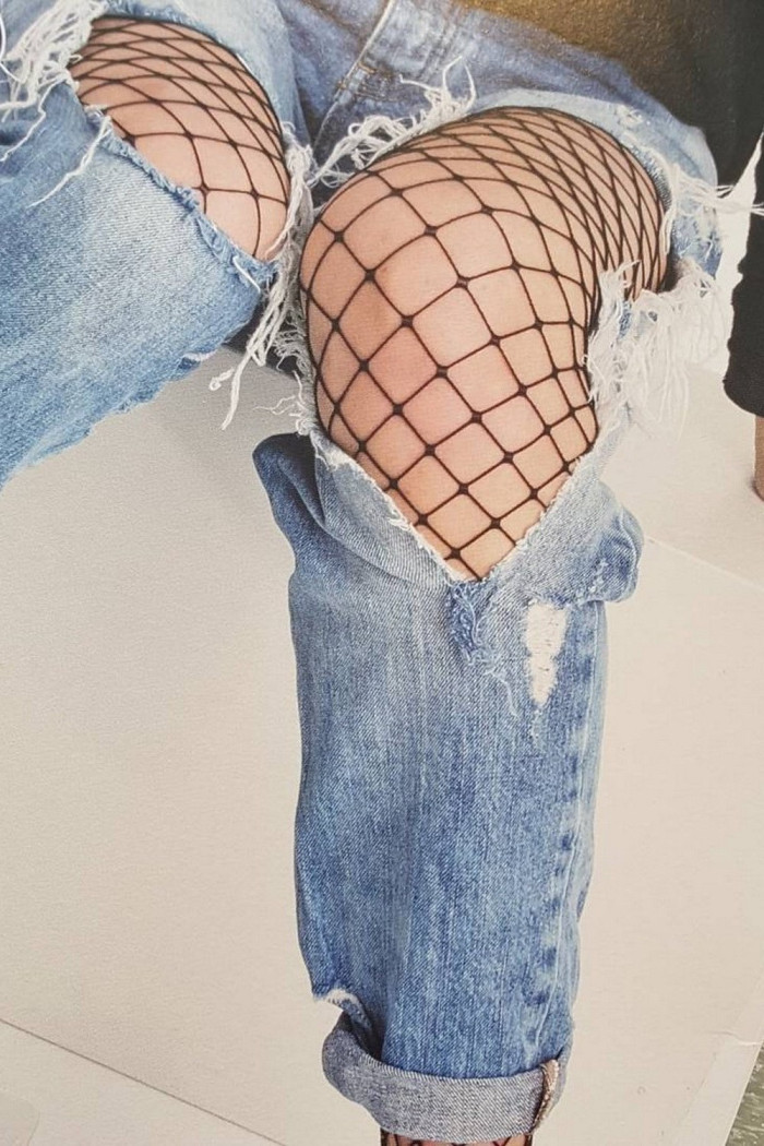 Колготки в крупну сітку Lores Ada