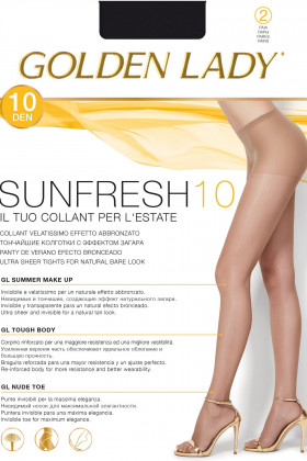 Колготки тонкие Golden Lady Sunfresh 10