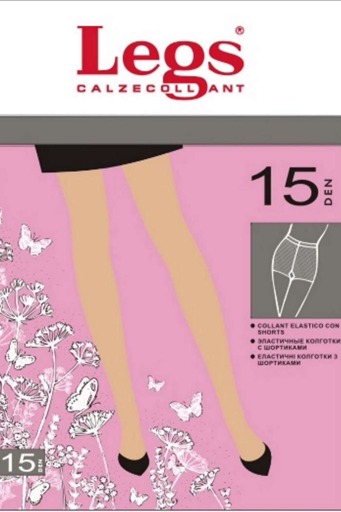 Класичні тонкі колготки Legs 100 HAPPY 15d