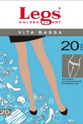 Колготки із заниженою талією Legs 210 VITA BASSA 20d