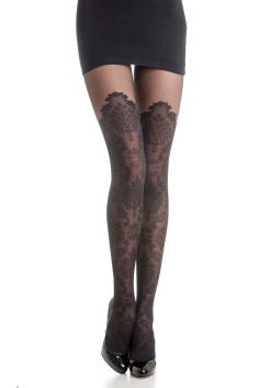 Колготки имитация чулок Fiore Taya 20 den