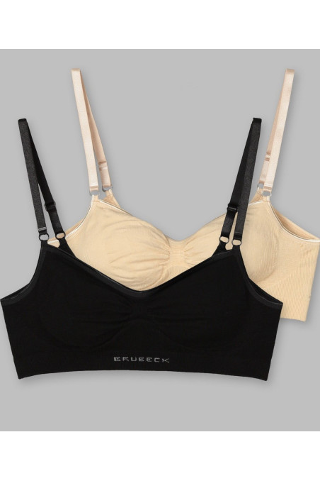 Бюстгальтер хлопковый бесшовный Brubeck Seamless bra BR00012A