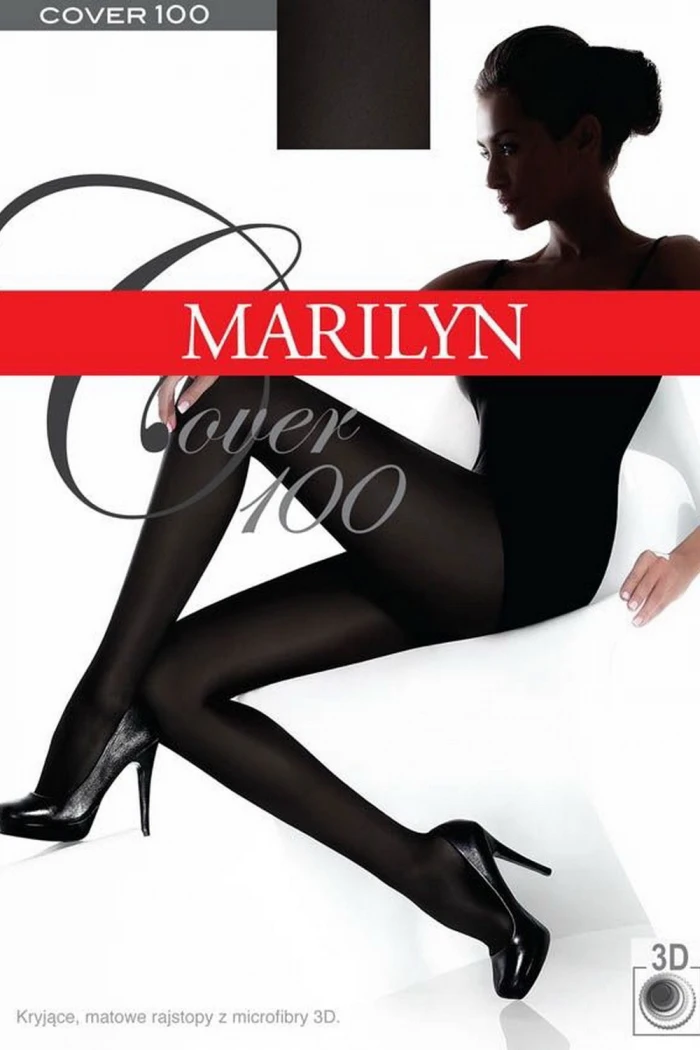 Колготки матовые из микрофибры 3D Marilyn Cover 100d