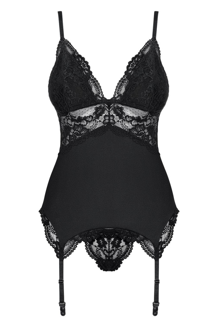 Корсет мягкий с трусиками Obsessive 810-COR-1