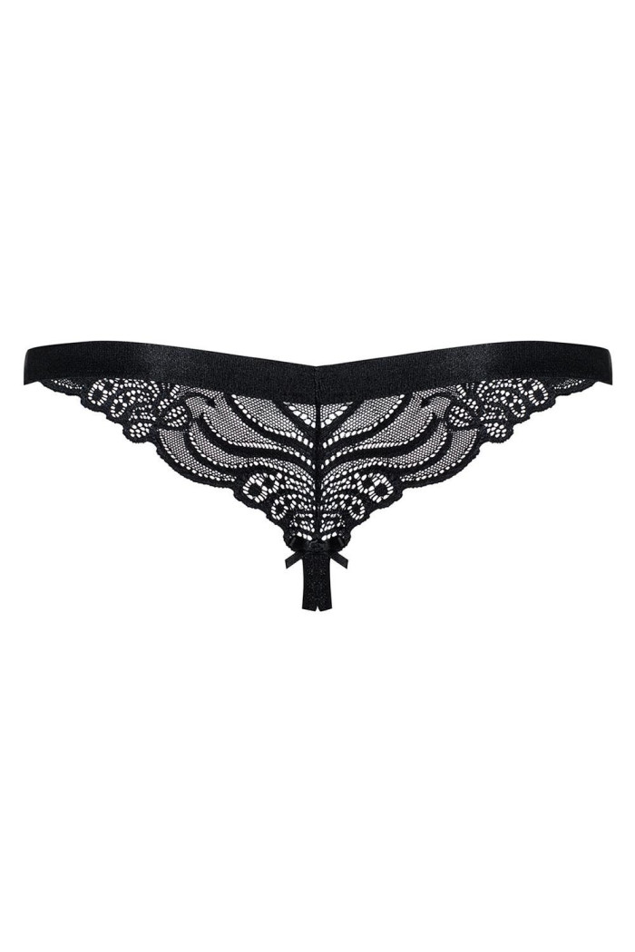 Стрінги з вирізом Obsessive 828-THC-1 crotchless