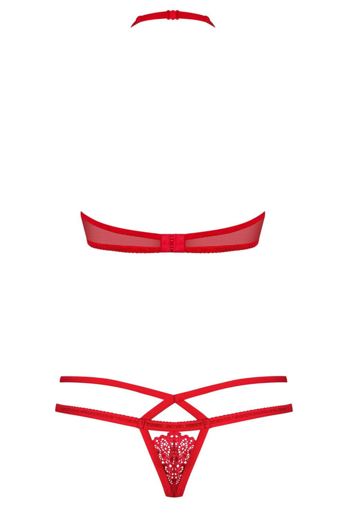 Комплект білизни мереживний Obsessive 838-SET-3 set