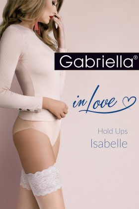 Чулки с широким кружевом Gabriella Isabelle 20 den