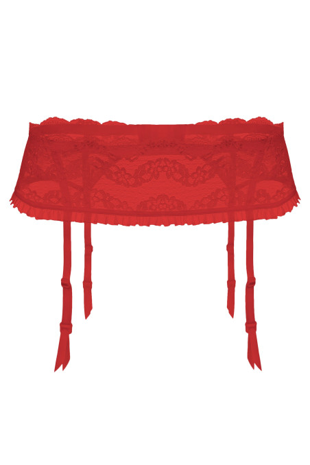 Пояс для панчіх мереживний Julimex Lilly