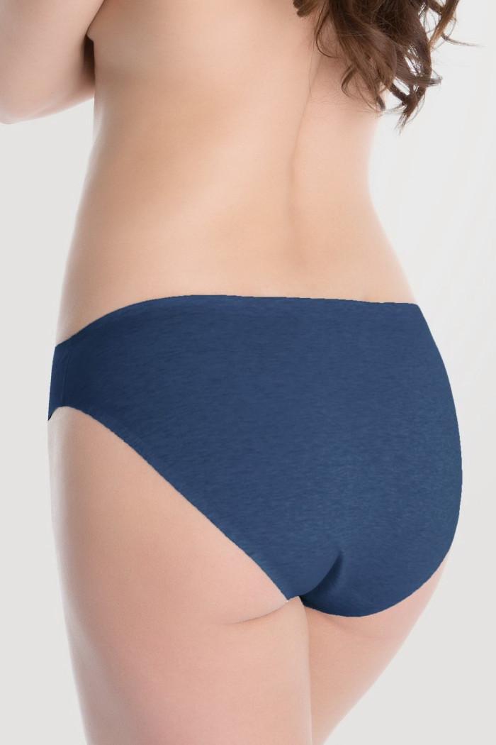 Трусики слип бесшовные хлопковые Julimex Cotton Hi-cut