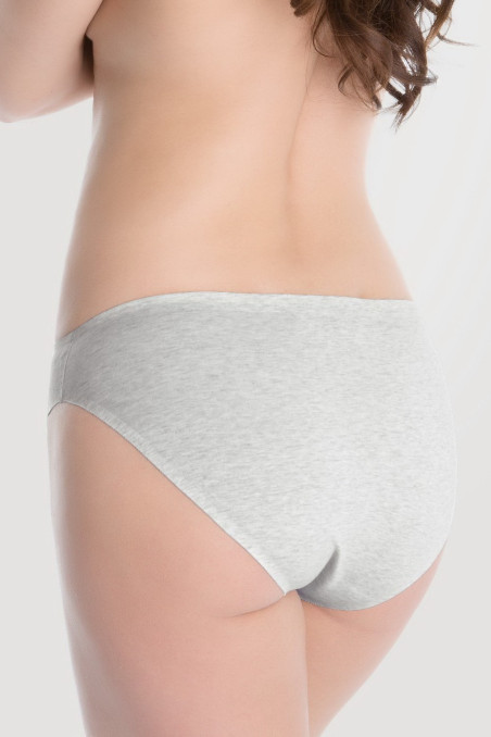 Трусики слип бесшовные хлопковые Julimex Cotton Hi-cut