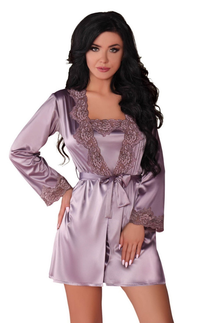 Комплект з халатиком Livia Corsetti Jacqueline Violet