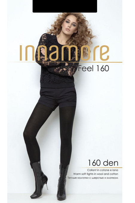 Колготки хлопковые с шерстью Innamore Feel 160