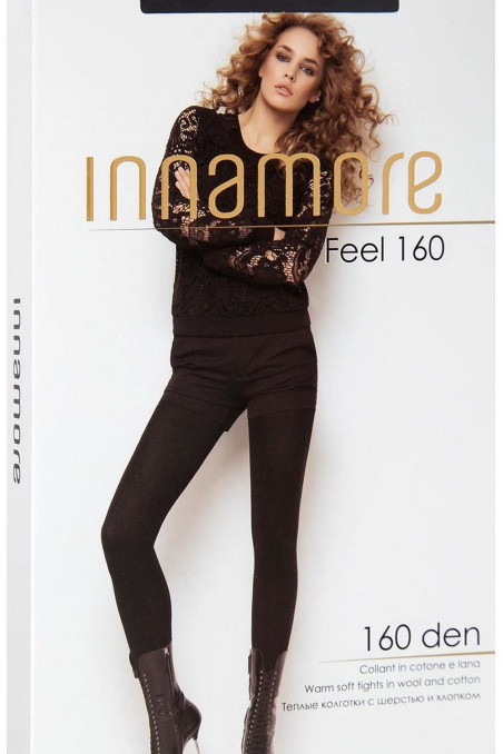 Колготки хлопковые с шерстью Innamore Feel 160