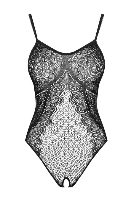 Боди сетка с вырезом Obsessive B114