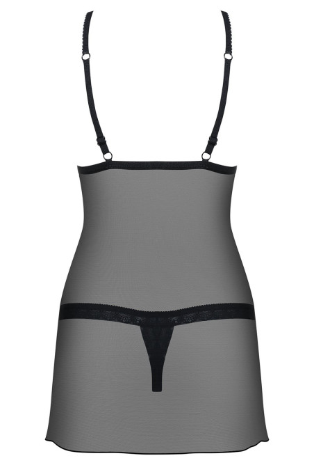 Сорочка з трусиками Obsessive 865-CHE-1 chemise