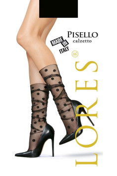 Носки высокие в горошек Lores Pisello 15d