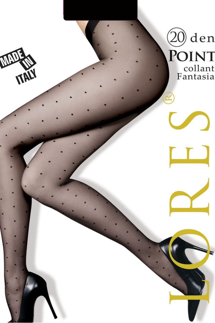 Колготи в дрібний горошок Lores Point 20d