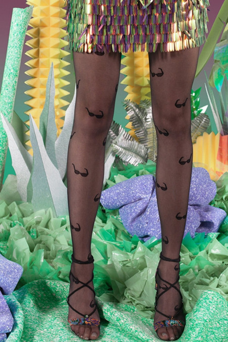 Колготки з принтом Gabriella Glasses 20d