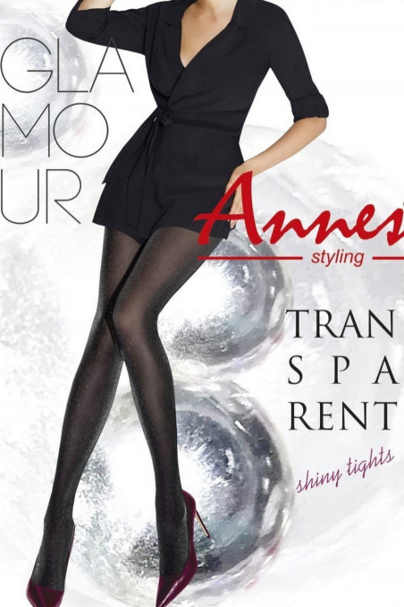 Колготки з люрексом Annes TRANSPARENT 30 DEN