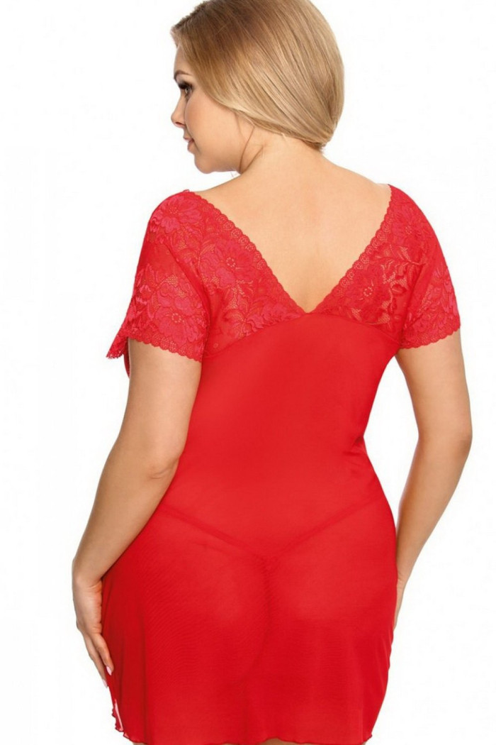 Сорочка c мереживом plus size Anais Sydney