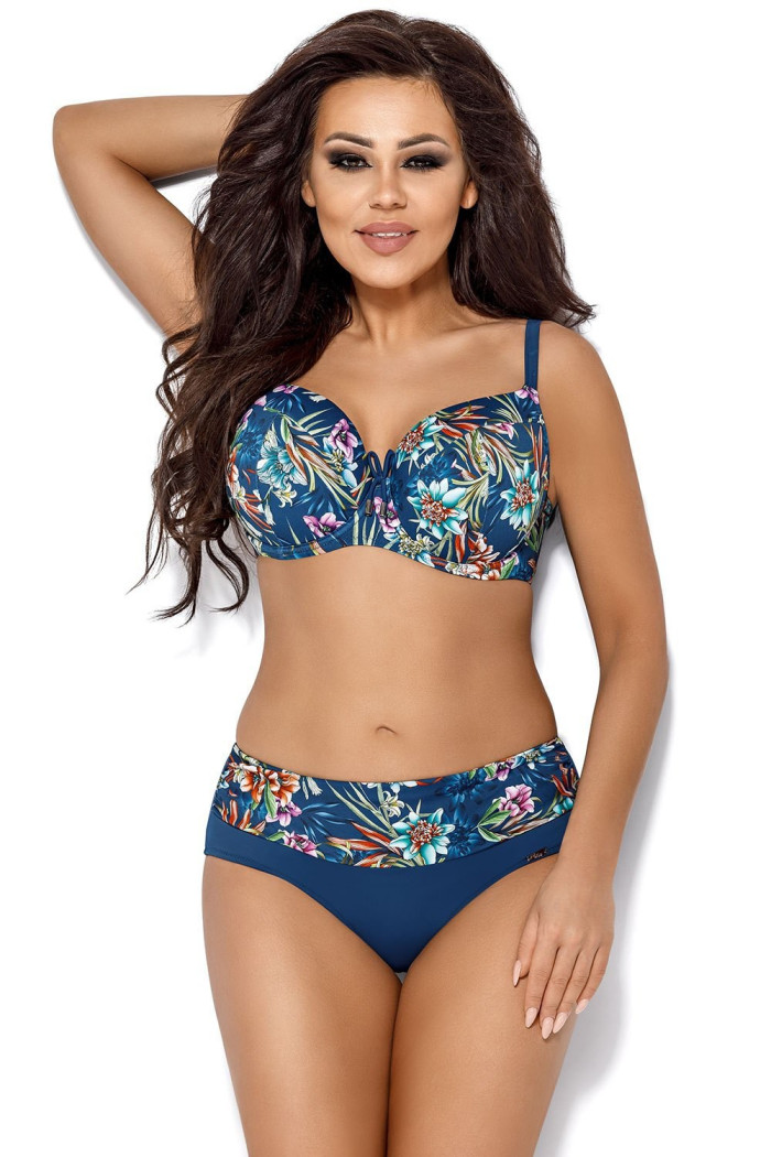 Трусики купальні в кольоровий принт Ava SF 85/1